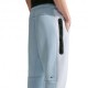 Nike Tech Pantaloni Fleece Open Bicolor Azzurro Uomo