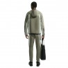 Nike Tech Felpa Con Cerniera Fleece Bicolor Verde Uomo