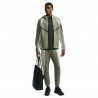 Nike Tech Felpa Con Cerniera Fleece Bicolor Verde Uomo