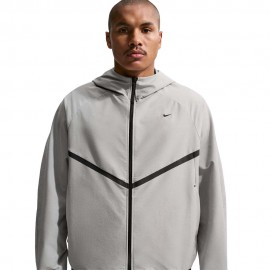Nike Tech Felpa Con Cerniera Woven Dri Fit Beige Uomo