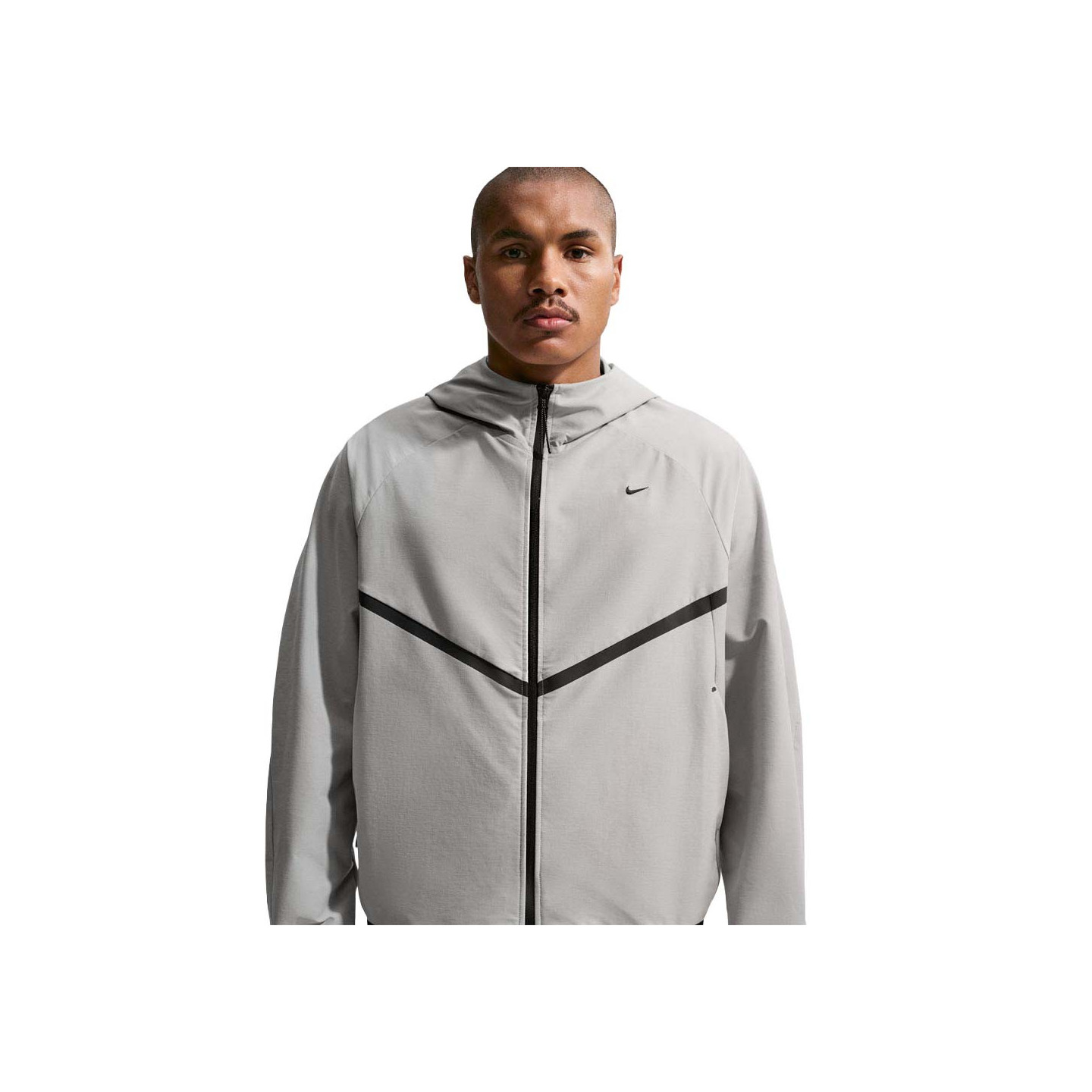 Nike Tech Felpa Con Cerniera Woven Dri Fit Beige Uomo S