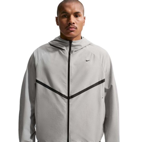 Nike Tech Felpa Con Cerniera Woven Dri Fit Beige Uomo