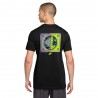 Nike Sportswear T-Shirt Logo Back Nero Uomo