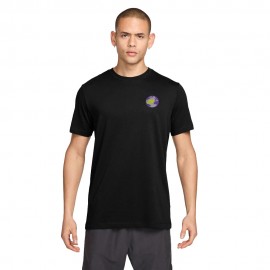 Nike Sportswear T-Shirt Logo Back Nero Uomo