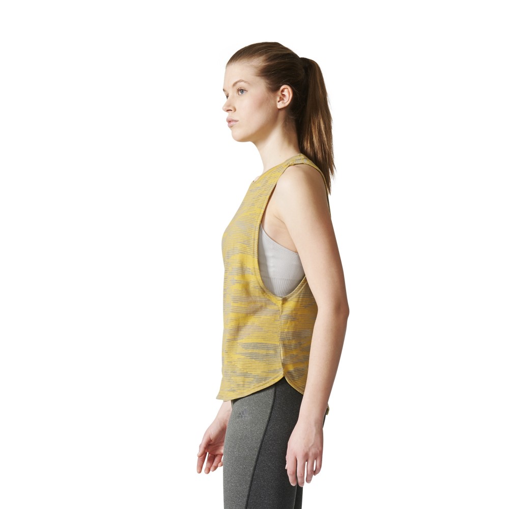 Maglia adidas on sale donna giallo