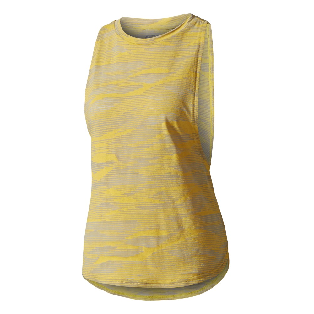 ADIDAS smanicato train donna giallo M