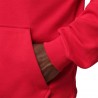 Nike Jordan Sport Crossover Felpa Con Cappuccio Rosso Uomo