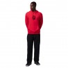 Nike Jordan Sport Crossover Felpa Con Cappuccio Rosso Uomo