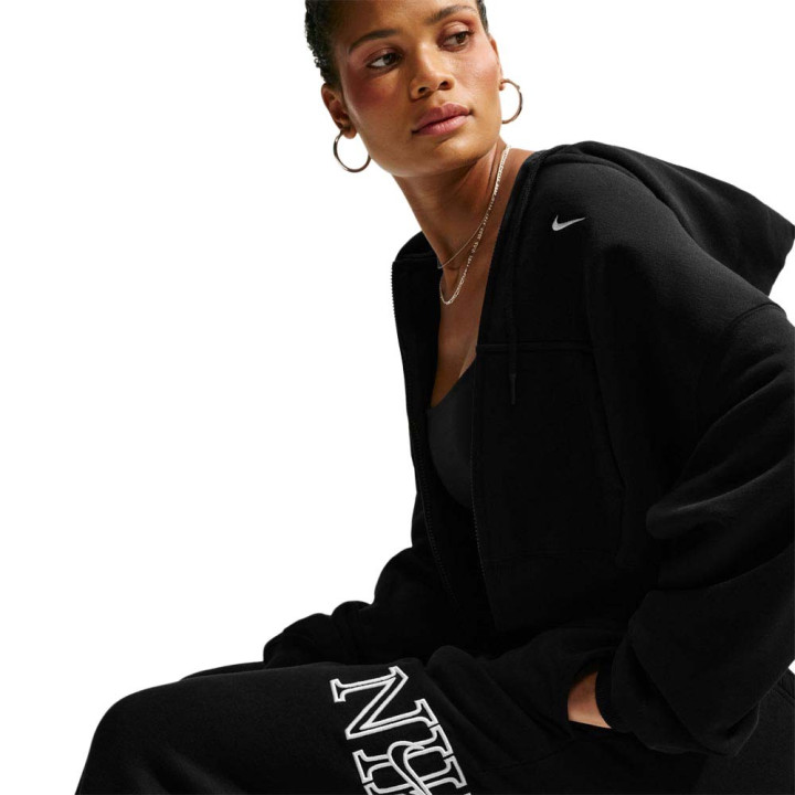Nike Studio Fleece Pantaloni Nero Donna