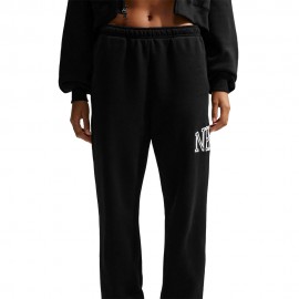Nike Studio Fleece Pantaloni Nero Donna