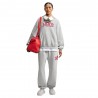 Nike Studio Fleece Pantaloni Con Polsino Grigio Donna