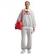Nike Studio Fleece Pantaloni Con Polsino Grigio Donna