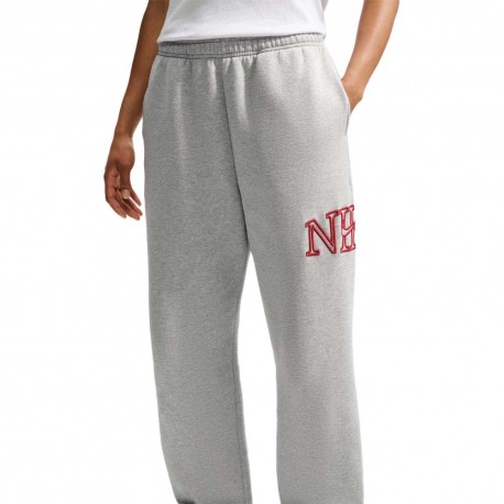 Nike Studio Fleece Pantaloni Con Polsino Grigio Donna