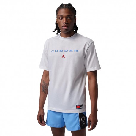 Nike Jordan Brooklyn T-Shirt Bianco Uomo