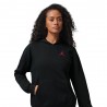 Nike Jordan Felpa Con Cappuccio Nero Donna