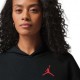Nike Jordan Felpa Con Cappuccio Nero Donna