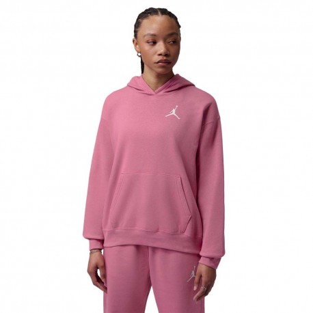 Nike Jordan Felpa Con Cappuccio Rosa Donna