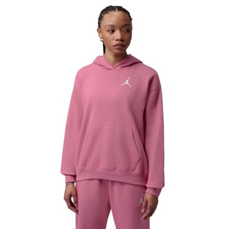 Nike Jordan Felpa Con Cappuccio Rosa Donna