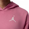 Nike Jordan Felpa Con Cappuccio Rosa Donna