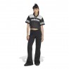 ADIDAS Originals Cropped T-Shirt Logo Nero Donna