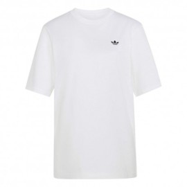 ADIDAS Originals T-Shirt Logo Bianco Donna
