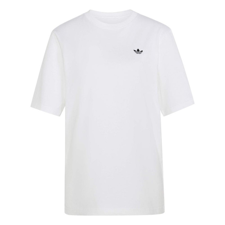 ADIDAS Originals T-Shirt Logo Bianco Donna