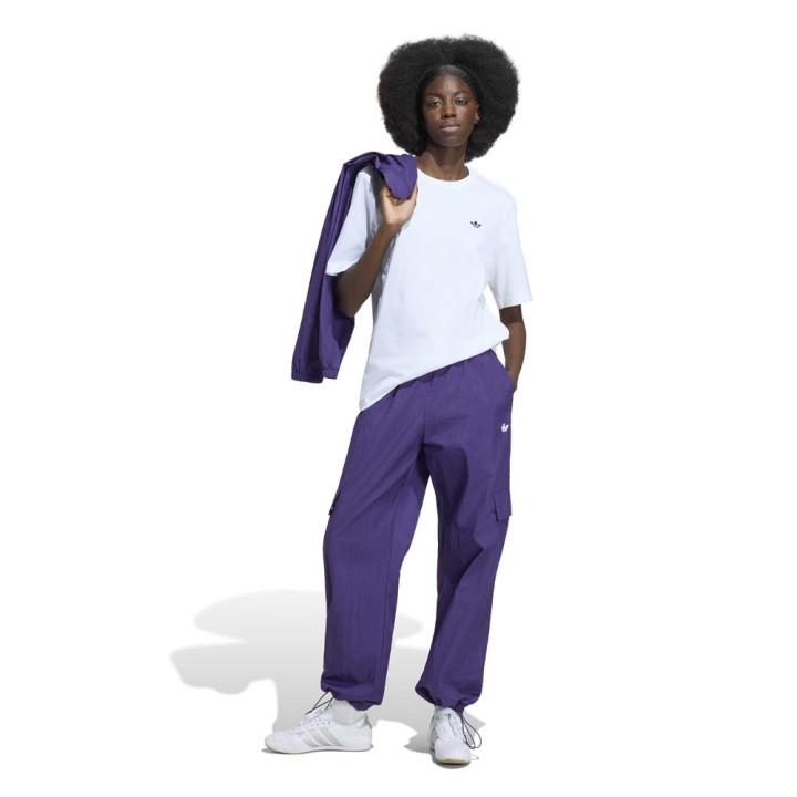 ADIDAS Originals T-Shirt Logo Bianco Donna