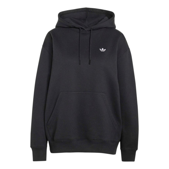 ADIDAS Originals Felpa Con Cappuccio Logo Nero Donna