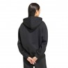 ADIDAS Originals Felpa Con Cappuccio Logo Nero Donna