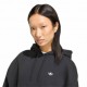ADIDAS Originals Felpa Con Cappuccio Logo Nero Donna