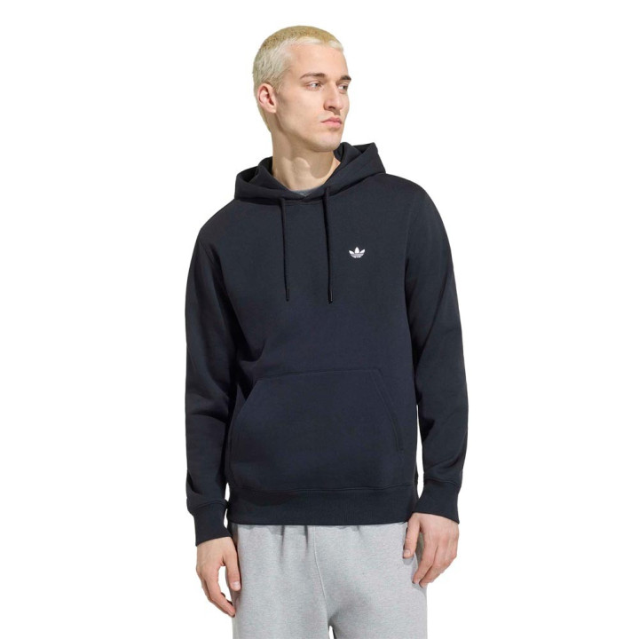 ADIDAS Originals Felpa Con Cappuccio Nero Uomo
