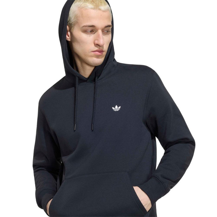 ADIDAS Originals Felpa Con Cappuccio Nero Uomo