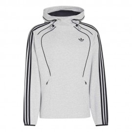 ADIDAS Originals Teamgeist Felpa Con Cappuccio Spacer Grigio Uomo