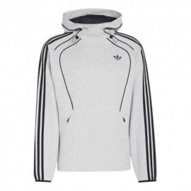 ADIDAS Originals Teamgeist Felpa Con Cappuccio Spacer Grigio Uomo