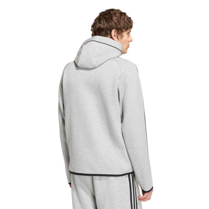 ADIDAS Originals Teamgeist Felpa Con Cappuccio Spacer Grigio Uomo