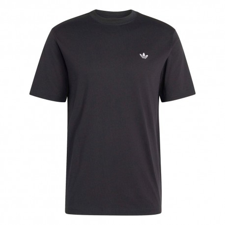 ADIDAS Originals T-Shirt Logo Piccolo Nero Uomo