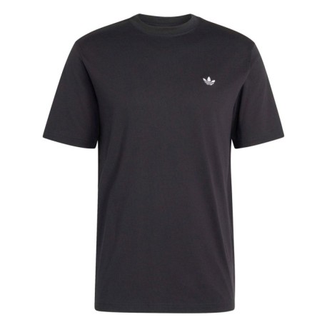 ADIDAS Originals T-Shirt Logo Piccolo Nero Uomo