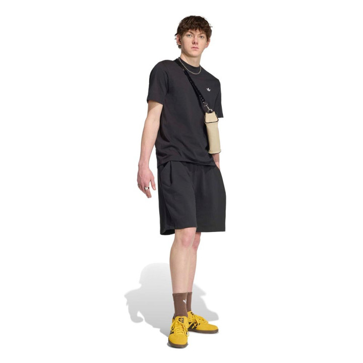 ADIDAS Originals T-Shirt Logo Piccolo Nero Uomo
