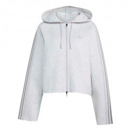 ADIDAS Originals Sst Felpa Con Cerniera Modern Street Grigio Donna