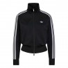 ADIDAS Originals Firebird Felpa Con Cerniera Classic Nero Donna
