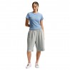 Nike Sportswear T-Shirt Logo Azzurro Donna