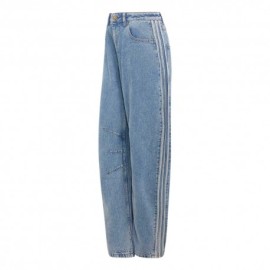 ADIDAS Originals Jeans Barrel Azzurro Donna