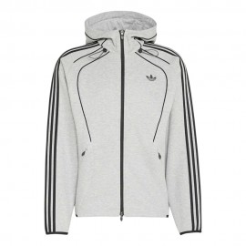 ADIDAS Originals Teamgeist Felpa Con Cerniera Spacer Grigio Uomo