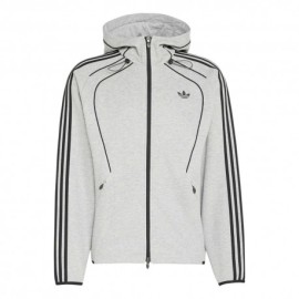 ADIDAS Originals Teamgeist Felpa Con Cerniera Spacer Grigio Uomo