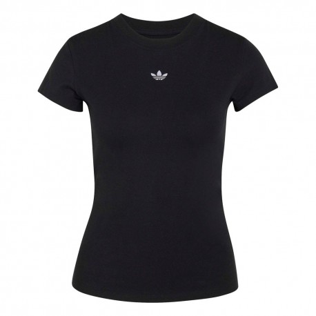 ADIDAS Originals T-Shirt Slim Nero Donna