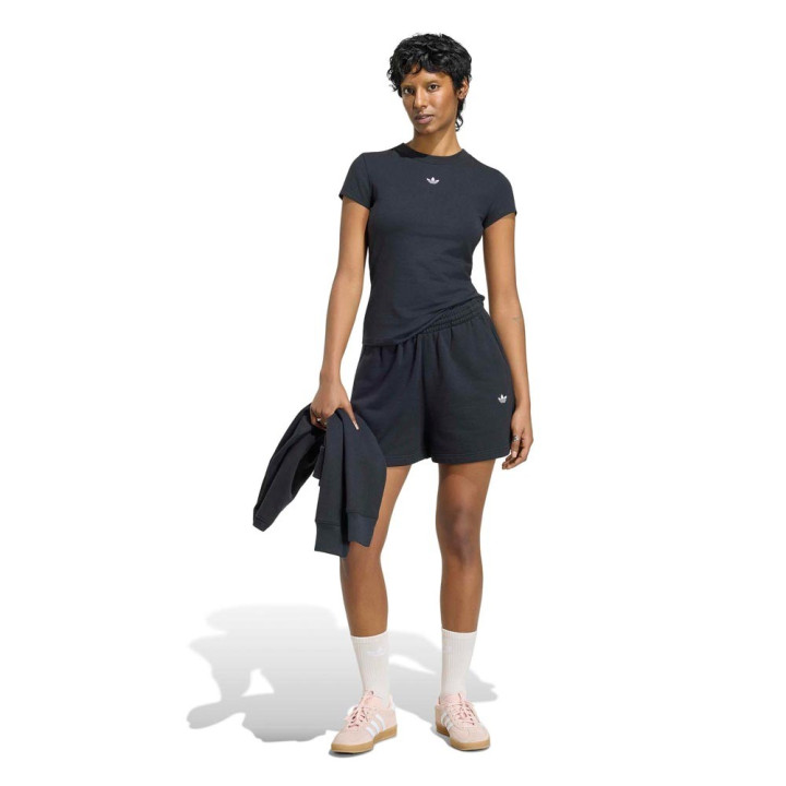 ADIDAS Originals T-Shirt Slim Nero Donna