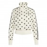 ADIDAS Originals Firebird Felpa Classic Satin Polkadots Bianco Donna