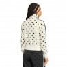 ADIDAS Originals Firebird Felpa Classic Satin Polkadots Bianco Donna
