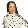 ADIDAS Originals Firebird Felpa Classic Satin Polkadots Bianco Donna