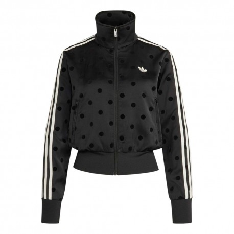 ADIDAS Originals Firebird Felpa Classic Satin Polkadots Nero Donna